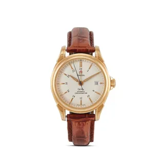 Omega De Ville 168.1702 40mm 18k yellow gold Silver