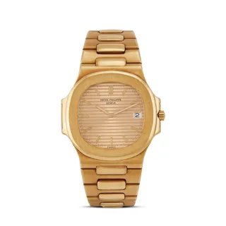 Patek Philippe Nautilus 3700 18k yellow gold Champagne