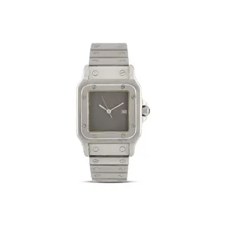 Cartier Santos Carrée Stainless steel Gray