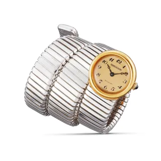 Bulgari Tubogas 18k yellow gold Golden