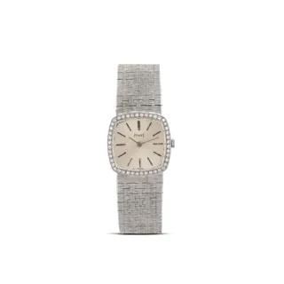 Piaget 9535 A6 23mm 18k white gold Silver