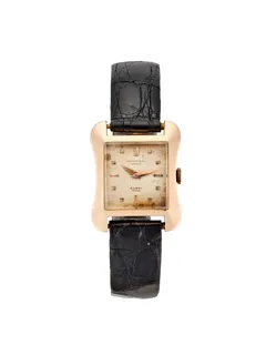 Universal Genève Cioccolatino 18385 28mm Rose gold Silver