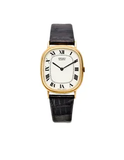 Seiko 43-3189 28mm gold White