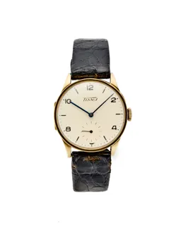 Tissot 34mm gold White