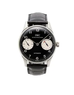 IWC Portuguese IW5000 42mm Stainless steel Black