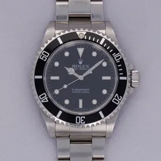 Rolex Submariner 14060M Stainless steel Black