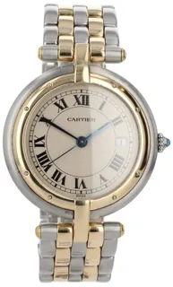 Cartier Cougar 183964 29mm Yellow gold and Stainless steel Cream