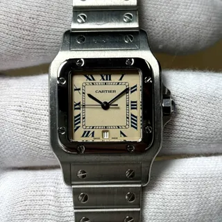 Cartier Santos Galbée 987901 Stainless steel Silver