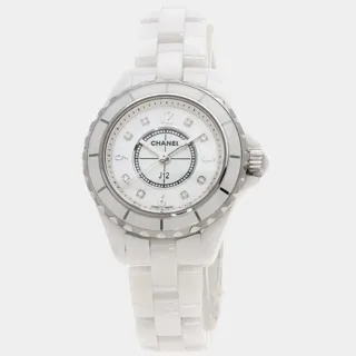 Chanel J12 Ceramic White Shell