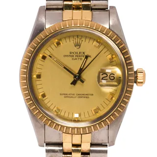 Rolex Oyster Perpetual 62523-1114 Yellow gold and Stainless steel Golden