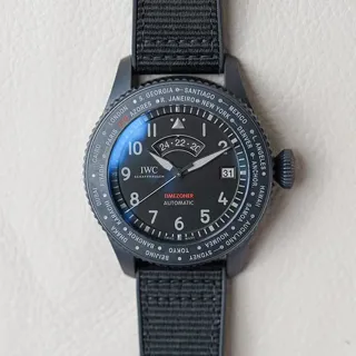 IWC Pilot Ceratanium Black