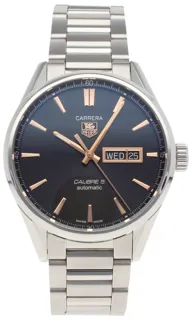 TAG Heuer Carrera WAR201C Stainless steel Black