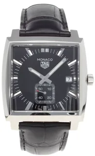 TAG Heuer Monaco WAW131A Stainless steel Black