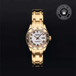 Rolex Pearlmaster 69318 29mm Yellow gold