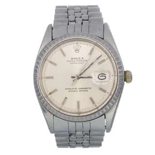 Rolex Datejust Stainless steel Black