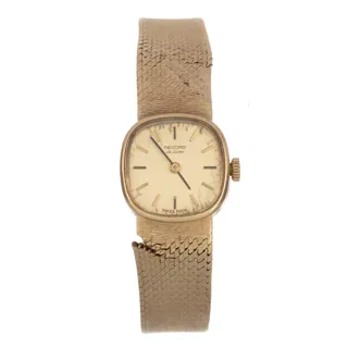 Record Watch Company 9K Yellow Gold