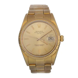 Rolex Oyster Perpetual Date 15238 34mm Yellow gold