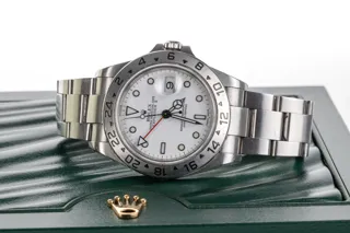 Rolex Explorer II 16570 Stainless steel White