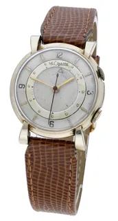 Jaeger-LeCoultre Memovox 32mm Gold-plated Silver