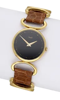 Piaget 9005 25mm 18ct Gold Black