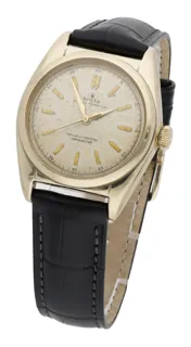 Rolex Oyster Perpetual 5050 32mm Gold-plated Silver