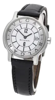 Bulgari Solotempo ST29S Stainless steel White