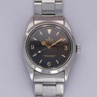 Rolex Explorer 1016 Stainless steel Brown