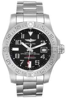 Breitling Avenger A17331101B2A1 Stainless steel Black