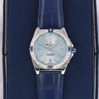 Breitling Chronomat A17356531C1P1 38mm Stainless steel Blue