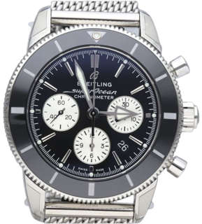 Breitling superoc 44mm Stainless steel Black