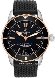 Breitling Superocean Heritage UB2030121B1S1 Stainless steel and Red gold Black