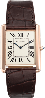 Cartier Tank W1560017 Rose gold Silver