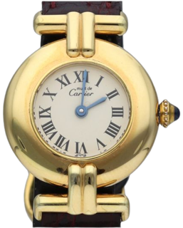 Cartier Coliseum Yellow gold White