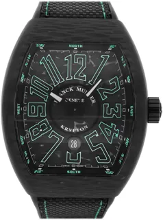 Franck Muller Vanguard V45SCDTKRYPTONCARBONVE Carbon fiber Black