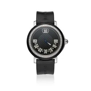 Gérald Genta Retro Sport G.3694 41mm Stainless steel and Rubber Black