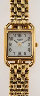 Hermès Cape Cod CC1.185 23mm 18k Gold