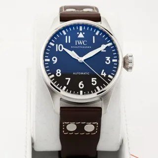 IWC Big Pilot IW329301 Stainless steel Black