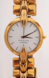 Longines Rodolphe 32mm Gold-plated White