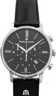 Maurice Lacroix Eliros EL1098-SS001-310-1 Stainless steel Black