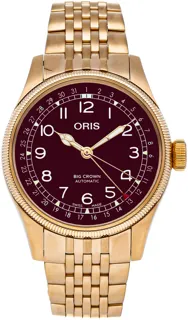 Oris Big Crown 01 754 7741 3168-07 8 20 01 Bronze Red