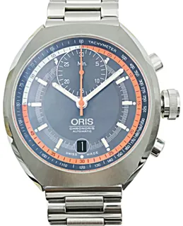 Oris Chronoris 7564 40mm Stainless steel Black