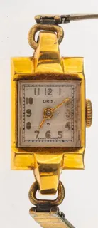 Oris 16mm Gold-plated Silver