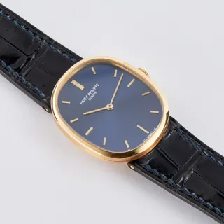 Patek Philippe Vintage 3548J 27mm Yellow gold Blue