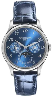 Patek Philippe Perpetual Calendar 5327G-001 White gold Blue