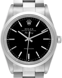 Rolex Air King 14000 Stainless steel Black