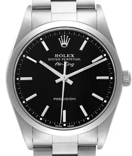 Rolex Air King 14000M Stainless steel Black