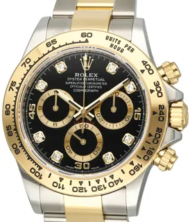 Rolex Daytona 116503-0008 Yellow gold and Stainless steel Black