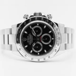 Rolex Daytona 116520-0015 Stainless steel Black