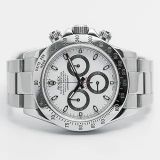 Rolex Daytona 116520 Stainless steel White