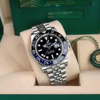 Rolex GMT-Master II 126710BLNR-0002 Stainless steel Black